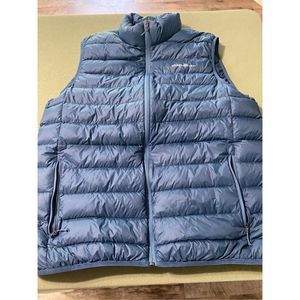 Mens LT Eddie Bauer EB650 Down Puffer Vest Lightweight Blue